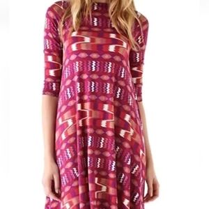 Rachel Pally T-shirt Dress Woman Plus 3X Aztec Southwest skater school work